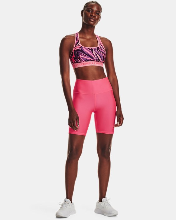 Pantalón corto HeatGear® Armour Bike para mujer, Pink, pdpMainDesktop image number 2